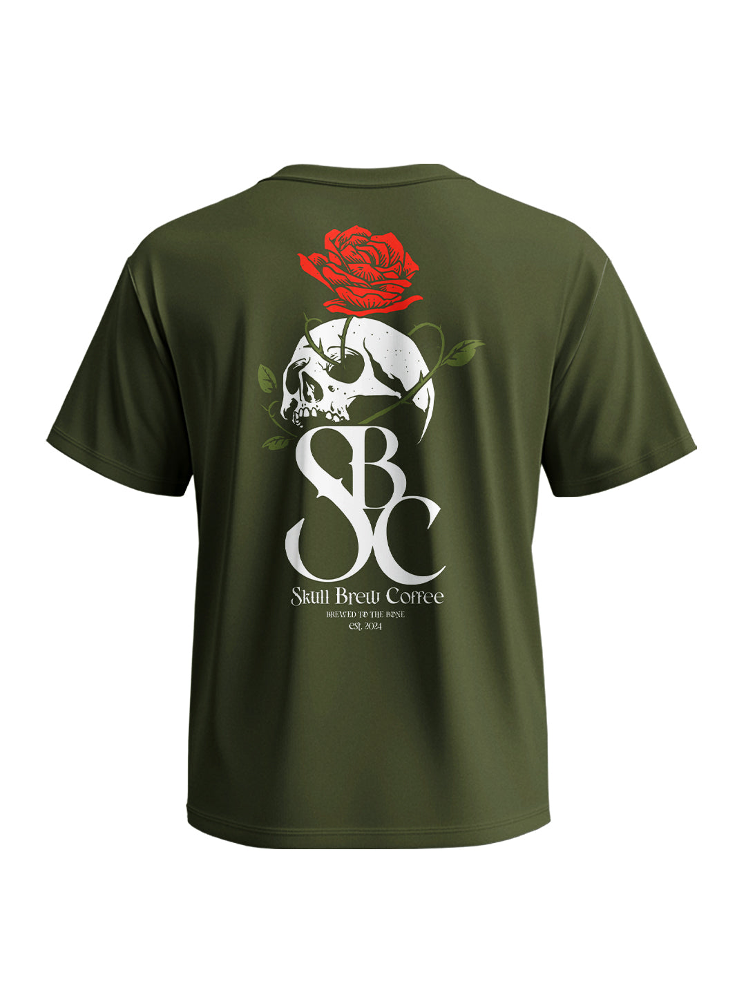 Image of SBC Reaper Rose Tee // Olive | SOLD OUT