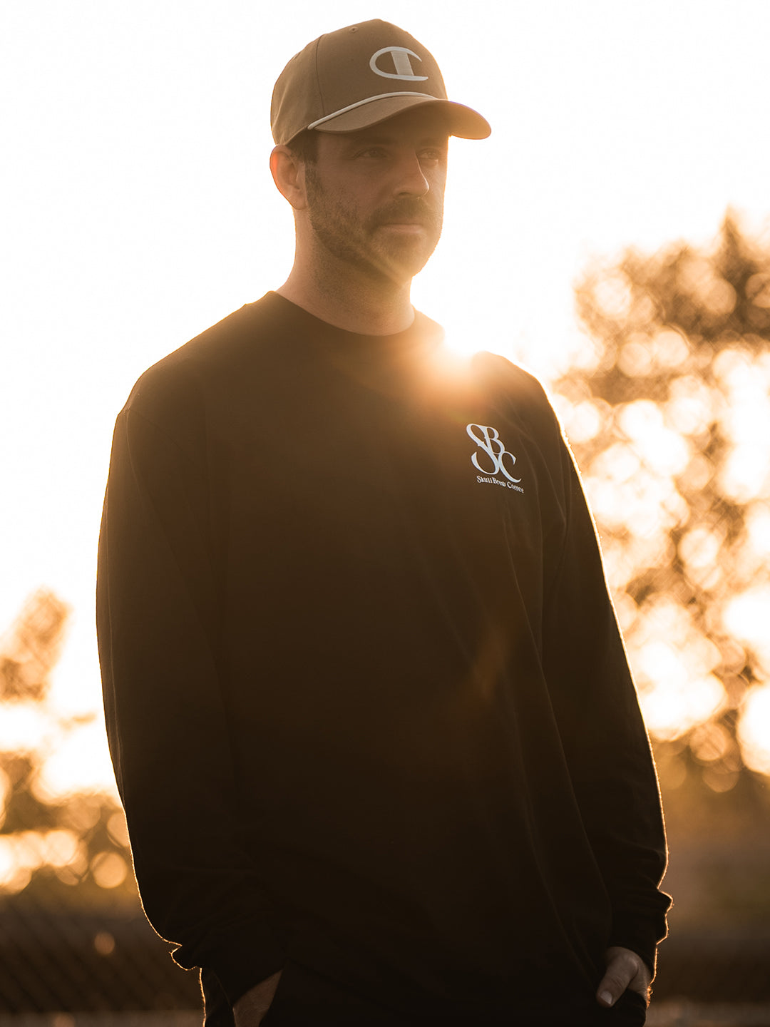 Image of SBC Reaper Rose Long sleeve //  Black